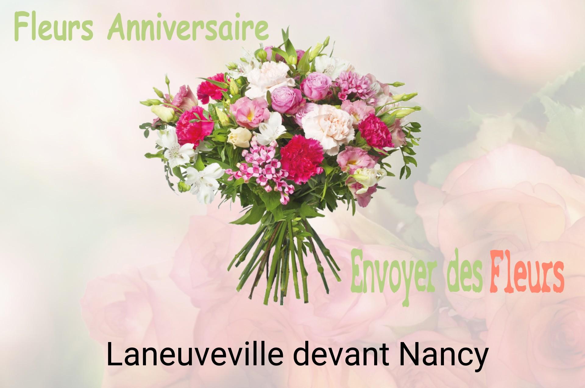 Bouquet de fleurs d’anniversaire livré à Laneuveville-devant-Nancy