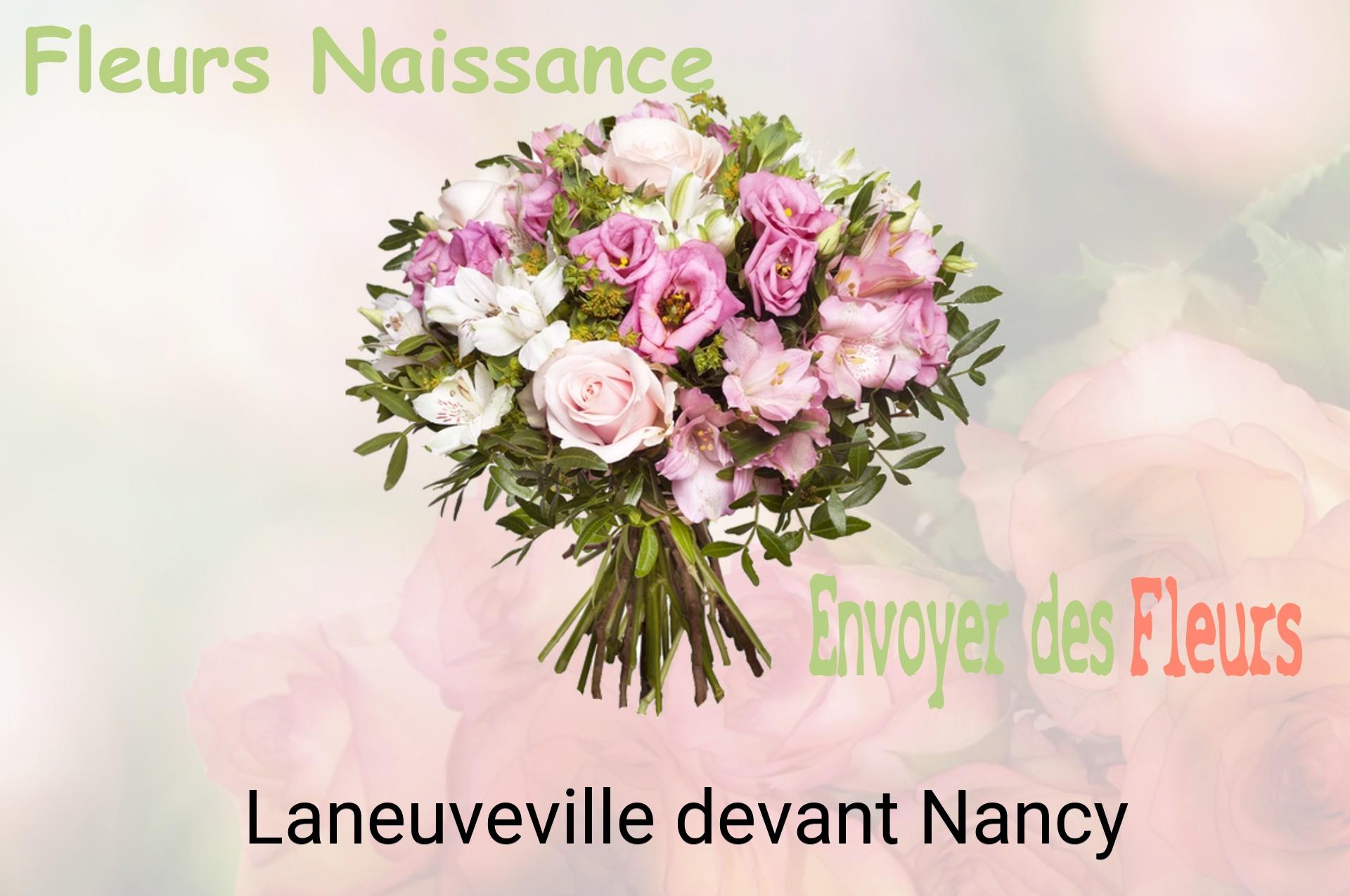 Bouquet de fleurs de naissance livré à Laneuveville-devant-Nancy